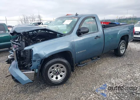 2008 GMC Sierra 1500 Work Truck from USA, damaged, VIN 1GTEC14X78Z221354